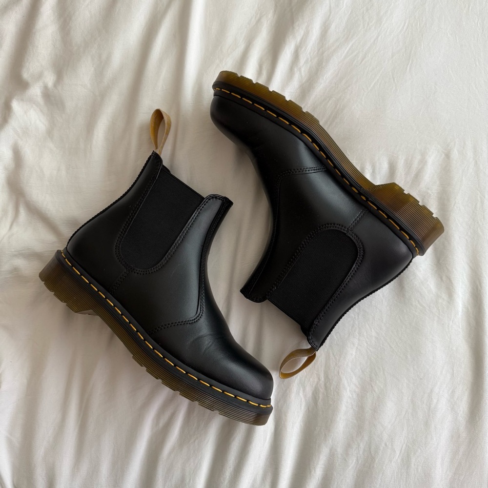 Dr. Martens Vegan Black Chelsea Boots